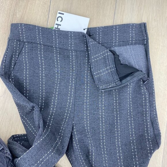 Ichi Ihruti Wide Leg Dark Gray Pants Trousers Sm - Picture 9 of 13